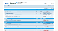 Desktop Screenshot of forums.searchtempest.com